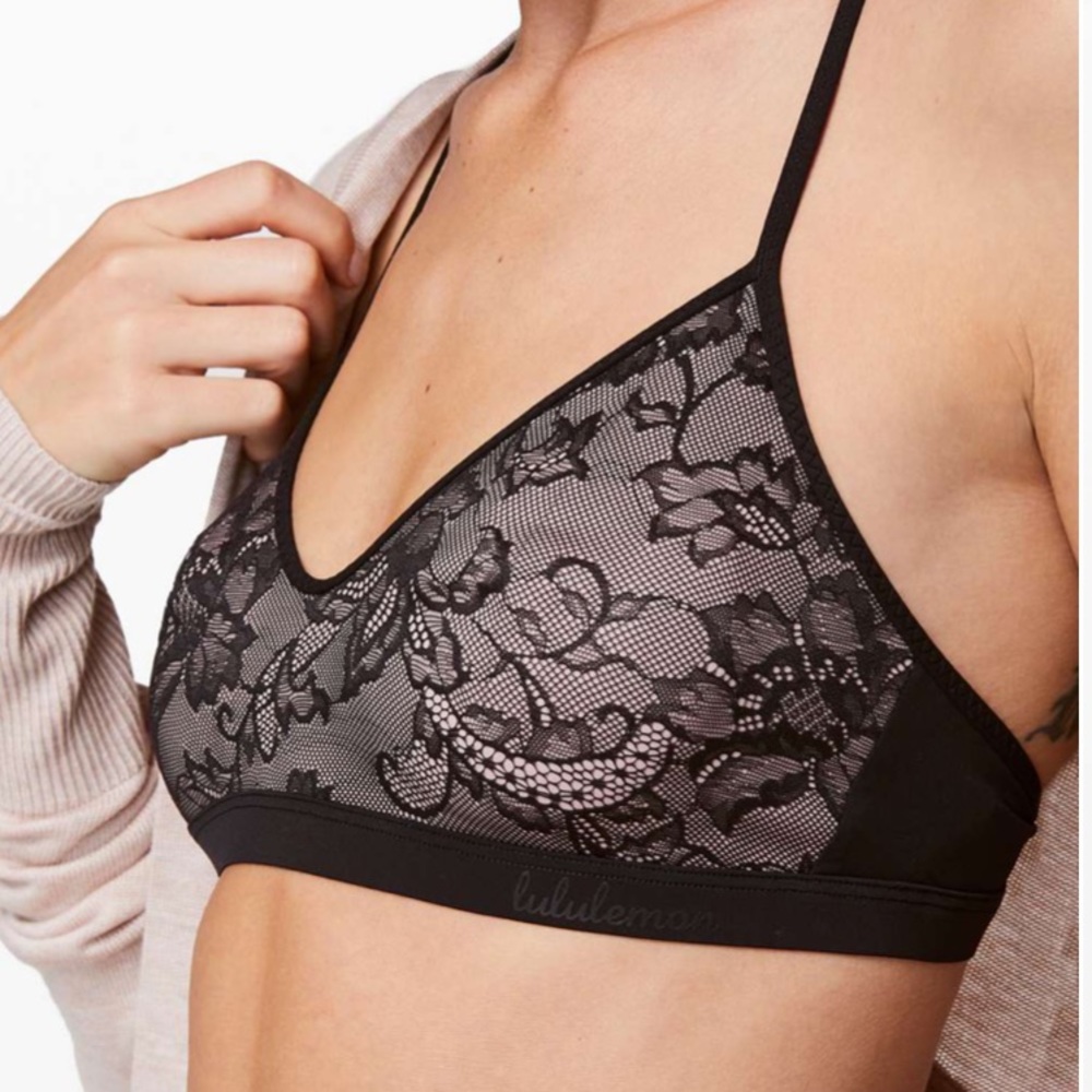 Lululemon Live In Lace Bralette